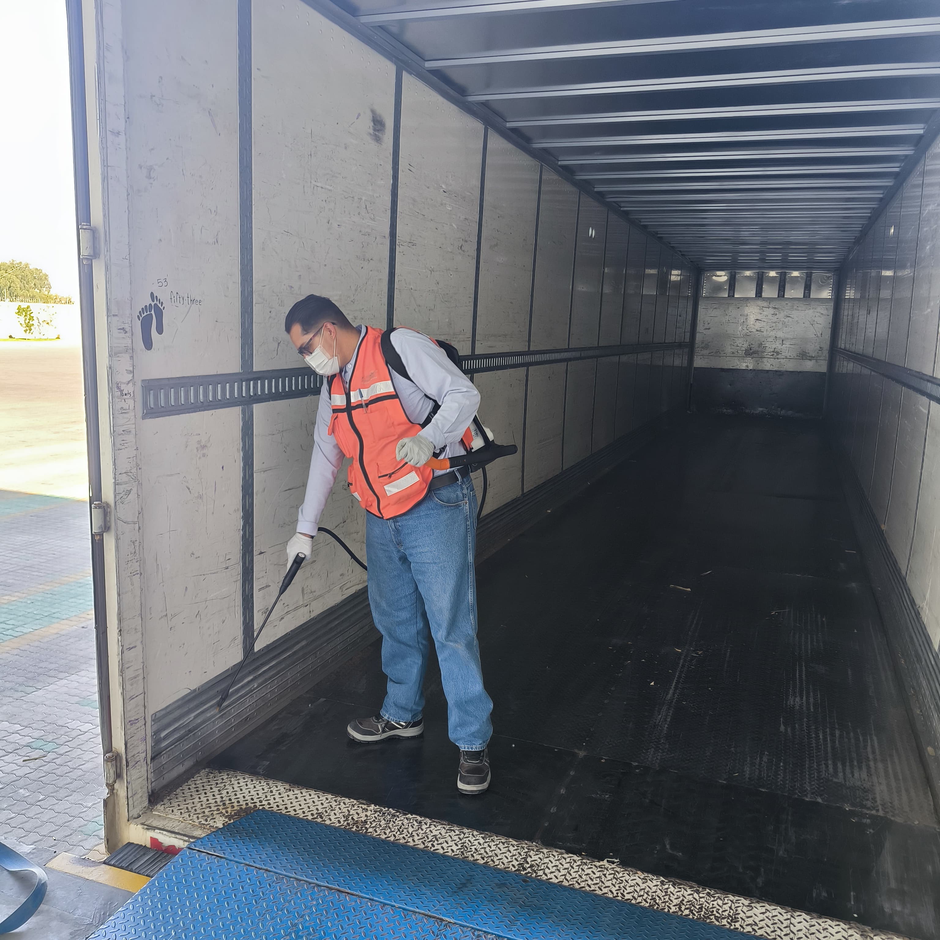 Control en transporte